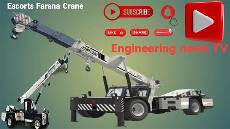 ESCORTS Farana 30 T FARANA CRANE Volvo Eicher 137 HP Plz