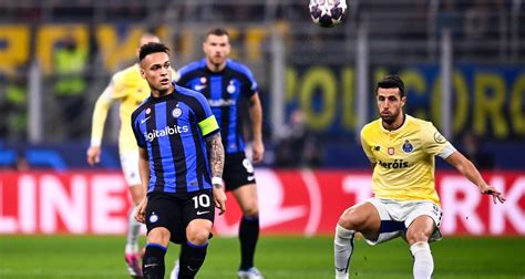 Inter Milan FC Porto pas de but à la pause les deux équipes se