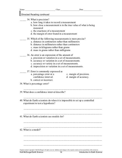 32 Holt Mcdougal Earth Science Worksheet Answers Support Worksheet