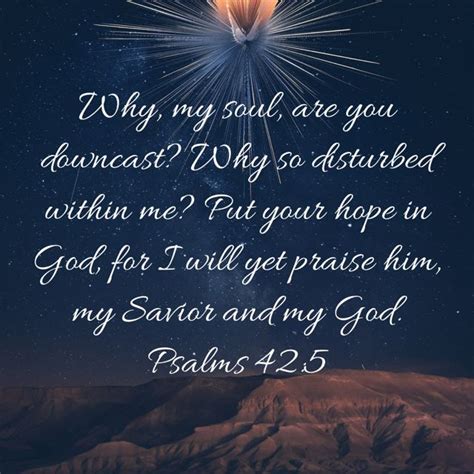 Psalms Why My Soul Are You Downcast Why So Disturbed Within Me