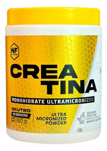 Suplemento En Polvo NF Nutrition Creatina Monohidratada 100 Pura En