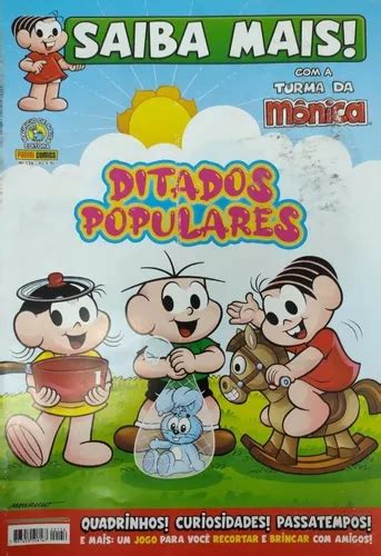 Gibi Saiba Mais A Turma Da M Nica Ditados Populares Mercadolivre