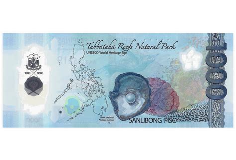 Billete Plástico Filipinas 1000 Pisos 2022 Águila Filipina