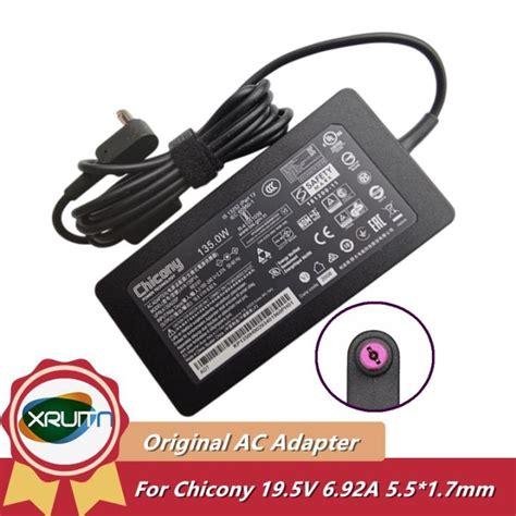 Original 19 5V 6 92A 135W Chicony A18 135P1A A135A013P Laptop AC