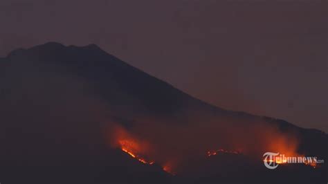 Kebakaran Di Gunung Arjuno Meluas Hingga Ke Lereng Gunung Welirang