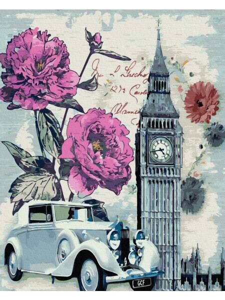 Kit Pictura Pe Numere Vintage London Profiart Gx Profiart