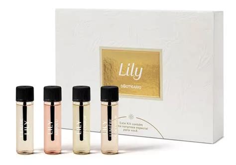 Kit De Experimentação Lily 4ml Cada MercadoLivre