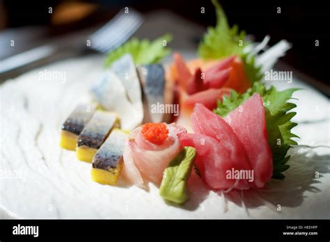 Japanese Sashimi Hi Res Stock Photography And Images Alamy