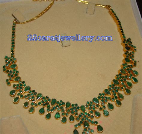 Emrald Necklace Setmy Own Jewellery Jewellery Designs
