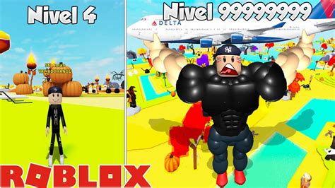 Me Convierto En Ultra Mega MUSCULOSO Y Vencemos Al BOSS Angel Roblox