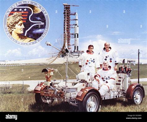 Apollo 17 crew members Stock Photo - Alamy