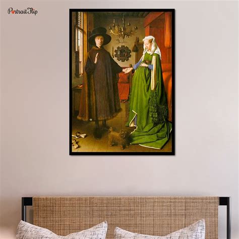 Arnolfini Portrait by Jan van Eyck Reproduction by Real Artists