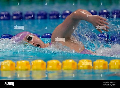 China S Li Bingjie Competes During The Women S 400m Freestyle Swimming