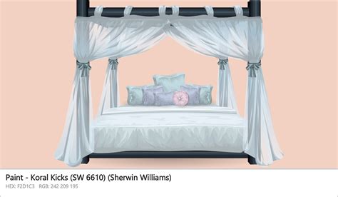 Sherwin Williams Koral Kicks Sw 6610 Paint Color Codes Similar