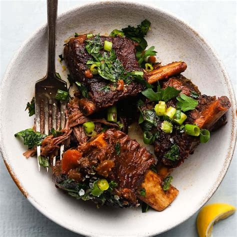 Red Wine Braised Short Ribs Punchfork