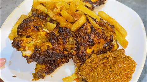 Hussainabad Famous Chicken Chargha Ghousia Restaurant Karachi