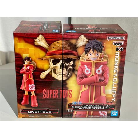 Uper Toys》全新現貨 萬代 景品 日版 金證 海賊王 航海王 Dxf 蛋頭島篇 魯夫 公仔 模型 蛋頭島 蝦皮購物