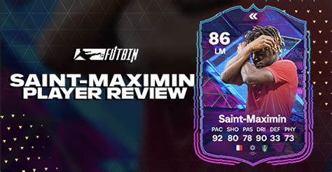 FC 24 86 Flashback Allan Saint Maximin Player Review FUTBIN