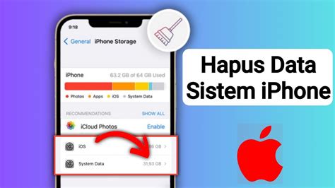 Ios Cara Membersihkan Data Sistem Di Iphone Cara Menghapus Data