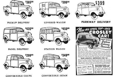 Crosley - Service Motors - The Crosley Parts Leader Since 1940!