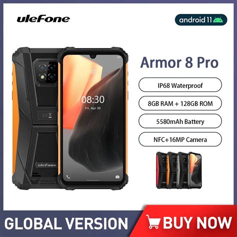 Ulefone Tel Fono Inteligente Armor Pro Versi N Global Resistente Al