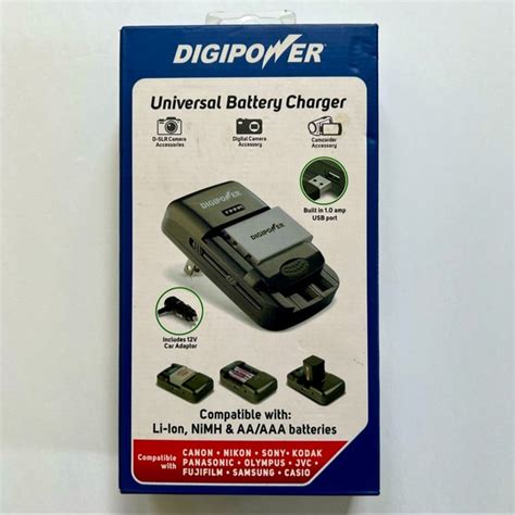 Digipower Other Digipower Universal Battery Charger Black New Poshmark