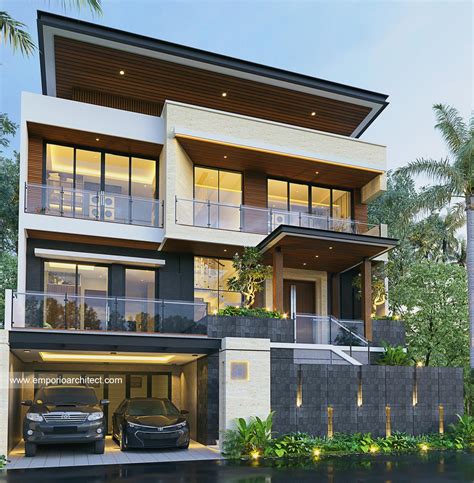 Desain Rumah Style Villa Bali Modern Tropis