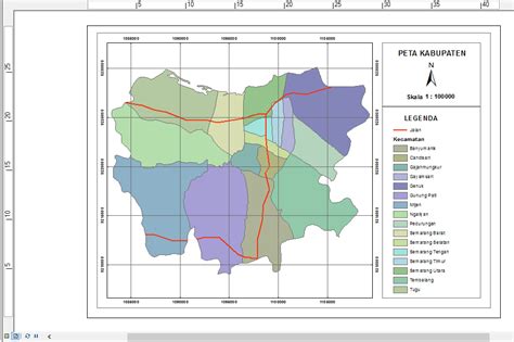 Tutorial Membuat Layout Peta Pada Arcgis Dan Penjelasan Manfaat Arcgis