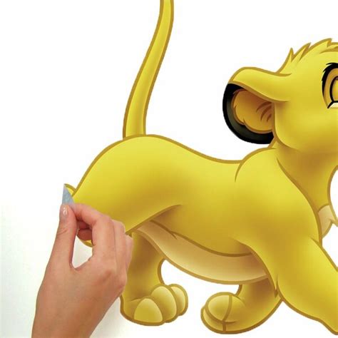 Room Mates The Lion King Fantasy Sci Fi Non Wall Damaging Wall Decal