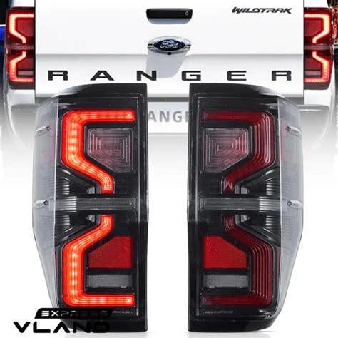 CLEAR LED REAR Lights For 2012 2022 Ranger Raptor Wildtrak T6 T7 T8