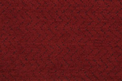 Yards Barrow M B Woven Chenille Upholstery Fabric In Wine