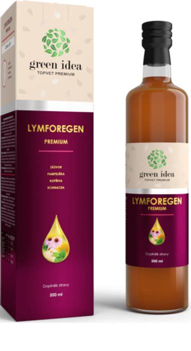 Green Idea Topvet Premium Lymforegen Premium Bylinn Sirup Notino Cz