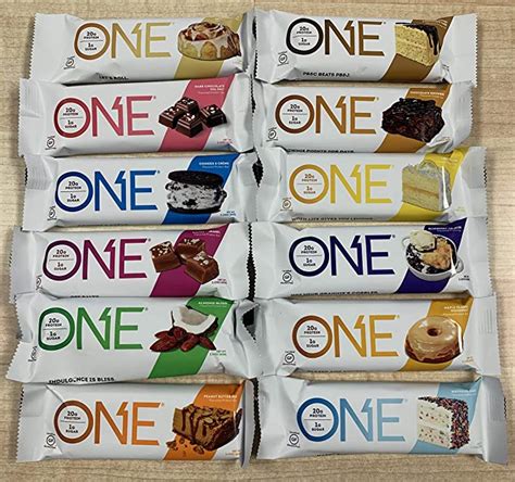 One Protein Bar 12 Flavor Super Variety Pack 12 Pack Gluten Free Protein Bars