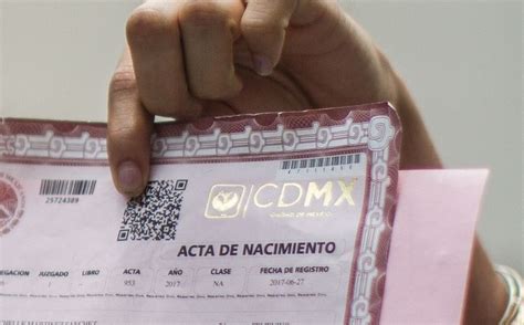 Acta De Nacimiento De Cdmx Image To U