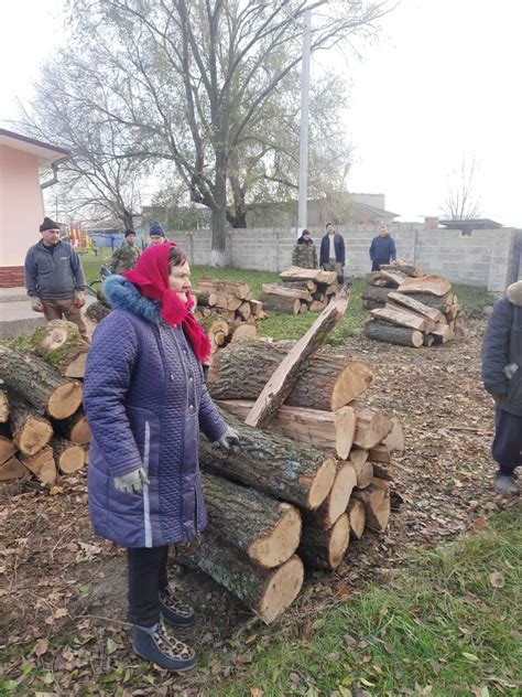 Satul Lunga A Benefiaciat De Ajutor Sub Form De Lemne Din Partea