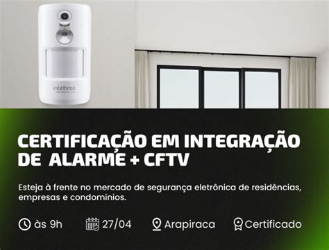 Certificação em Integração de Alarme CFTV em Arapiraca Sympla