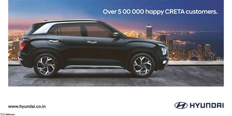 Hyundai Creta Sales Cross The Lakh Mark In Years Team Bhp