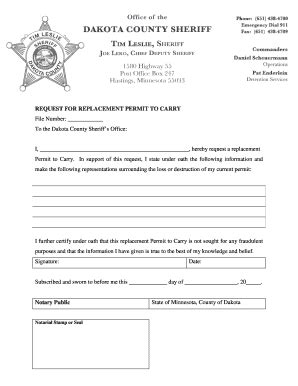 Fillable Online Concealed Handgun Permit Application Eagle County