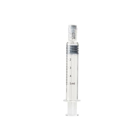 Prefillable Ml Luer Lock Syringe Empty Borosilicate Glass Dab Syringes