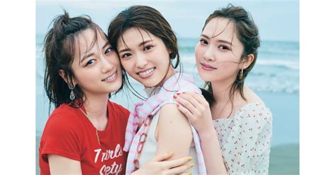 松村沙友理×山下美月×加藤史帆、『cancam』最新号に“坂道三姉妹”ラストカット掲載！ 画像一覧（66） The First Times