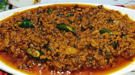 Hyderabadi Dum Ka Keema Recipe Masala Keema Recipe Bade Ka Keema