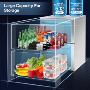 Icejungle Inch Undercounter Refrigerator Outdoor Fridge For Patio