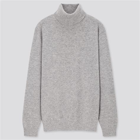 Cashmere Turtleneck Long Sleeve Sweater Uniqlo Us