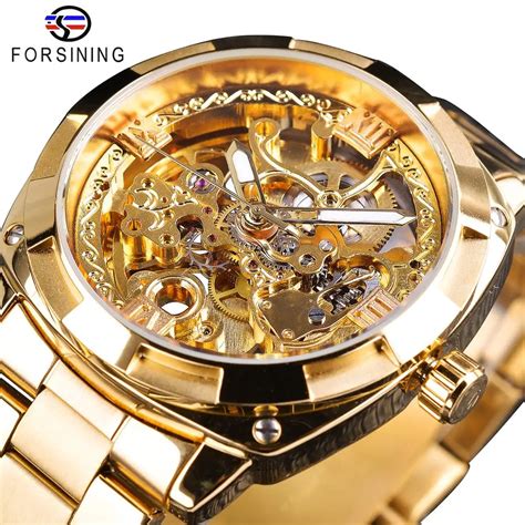 Forsining Montre M Canique Automatique R Tro Pour Hommes Marque De Luxe