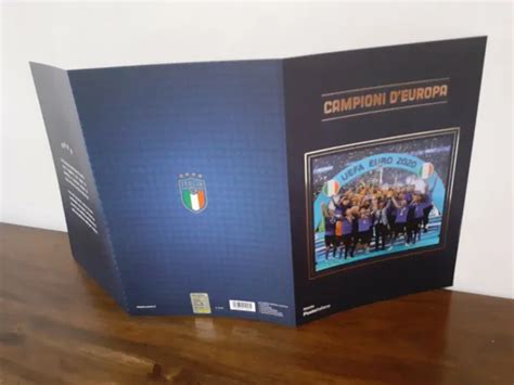 FOLDER POSTE ITALIANE Italia Campione D Europa Euro 2020 Calcio