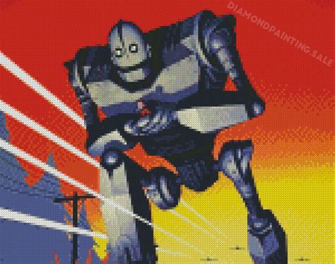 The Iron Giant Characters - 5D Diamond Painting - DiamodPainting.Sale