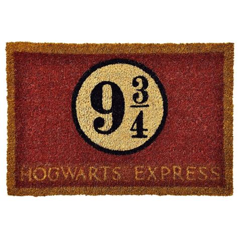 Harry Potter Platform 9 3 4 Doormat DadShop