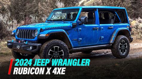 FIRST LOOK 2024 Jeep Wrangler Rubicon X 4xe YouTube