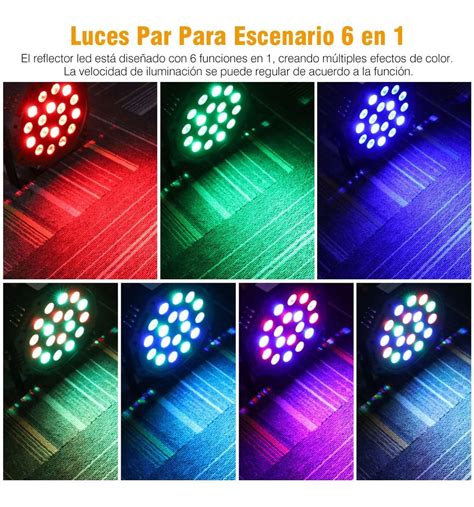 Ca On De Leds Rgb Audioritmico Dmx Automatico Multicolo X Meses