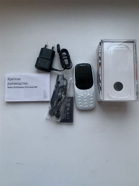 Мобильный телефон Nokia 3310 Dual sim Серый A00028101 купить в